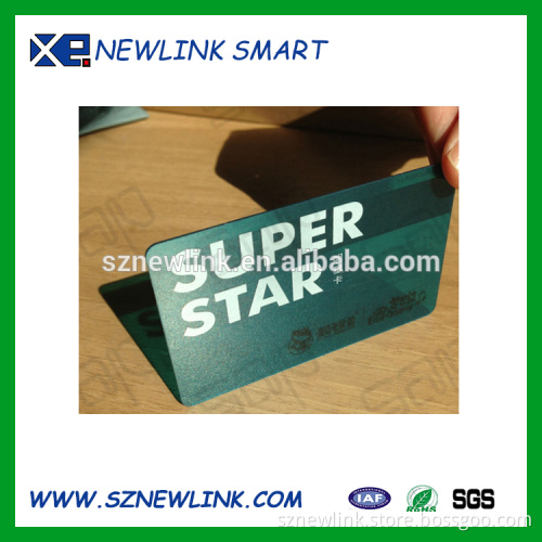 Fast Shipping For Customized Transparent /Clear PVC Business Card